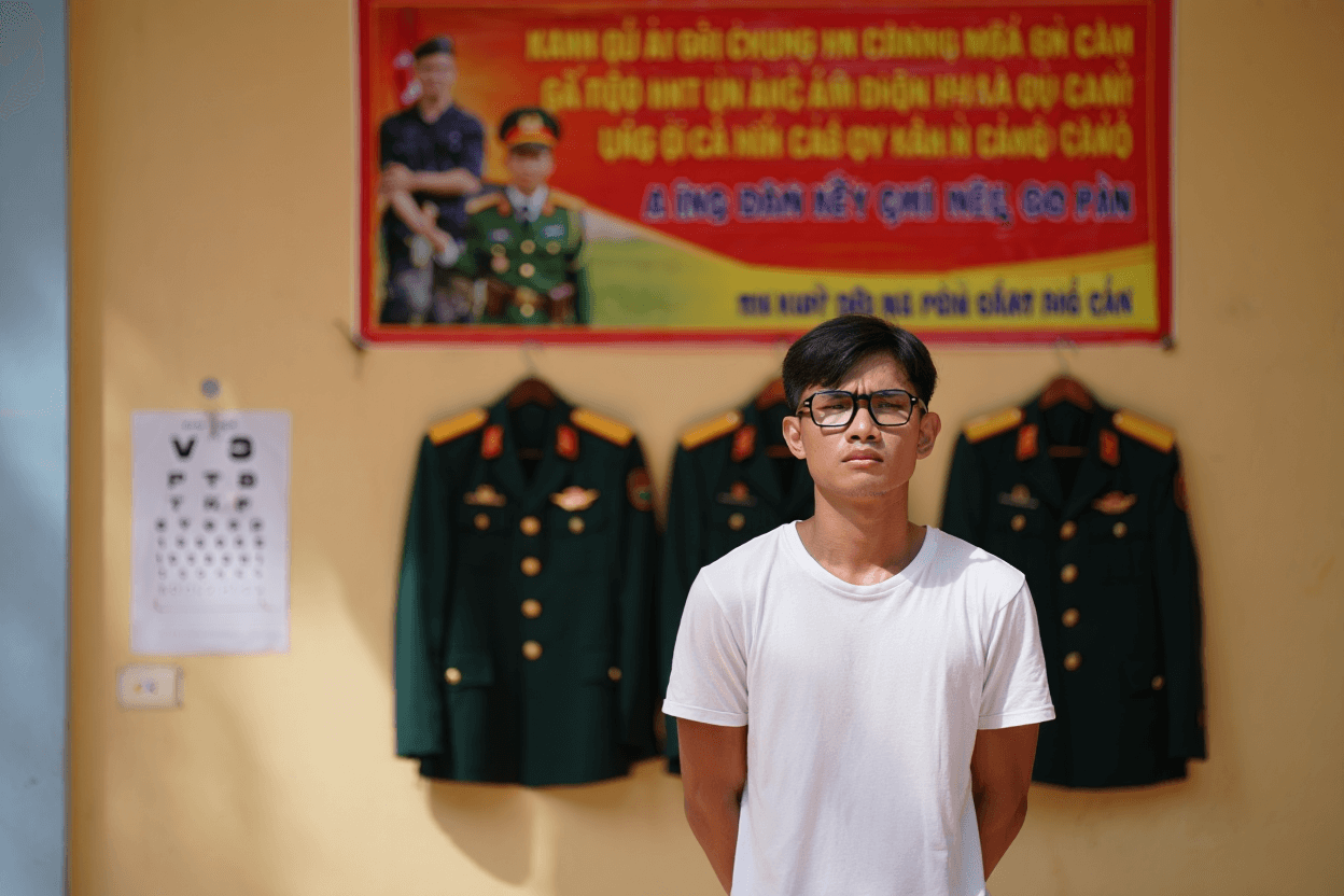 cận 2 độ có đi nghĩa vụ quân sự không